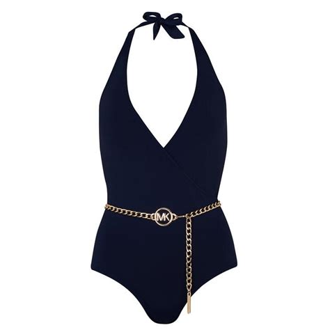 Michael Kors Gold One Piece Swimwear for Women 